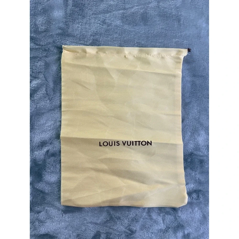 Louis Vuitton Women's Dust Bag Medium Tan Brown Drawstring Closure